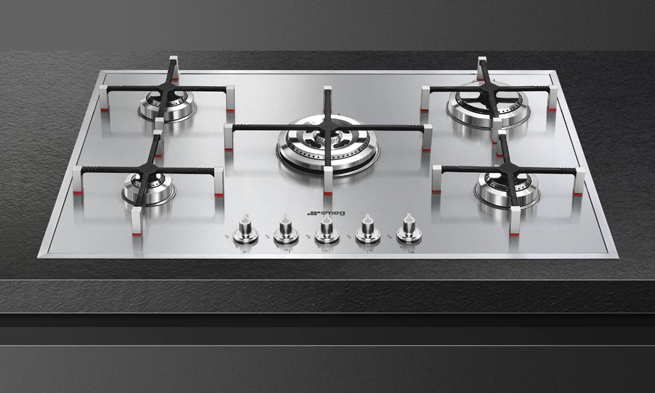 Smeg 75cm Linea Gas Cooktop PX7502AU Signature Appliances