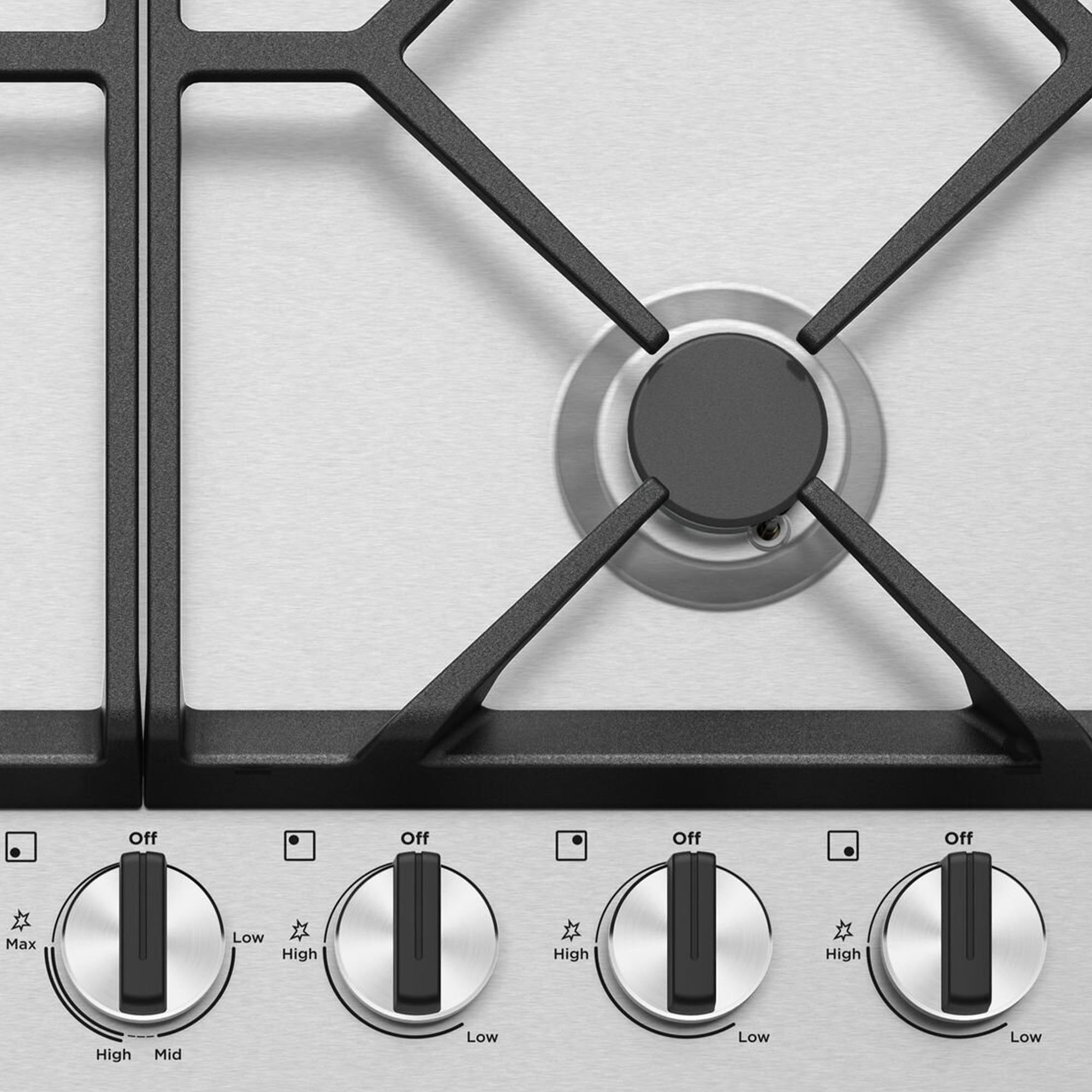 60cm 4 Burner Gas Cooktop WHG648SC Signature Appliances