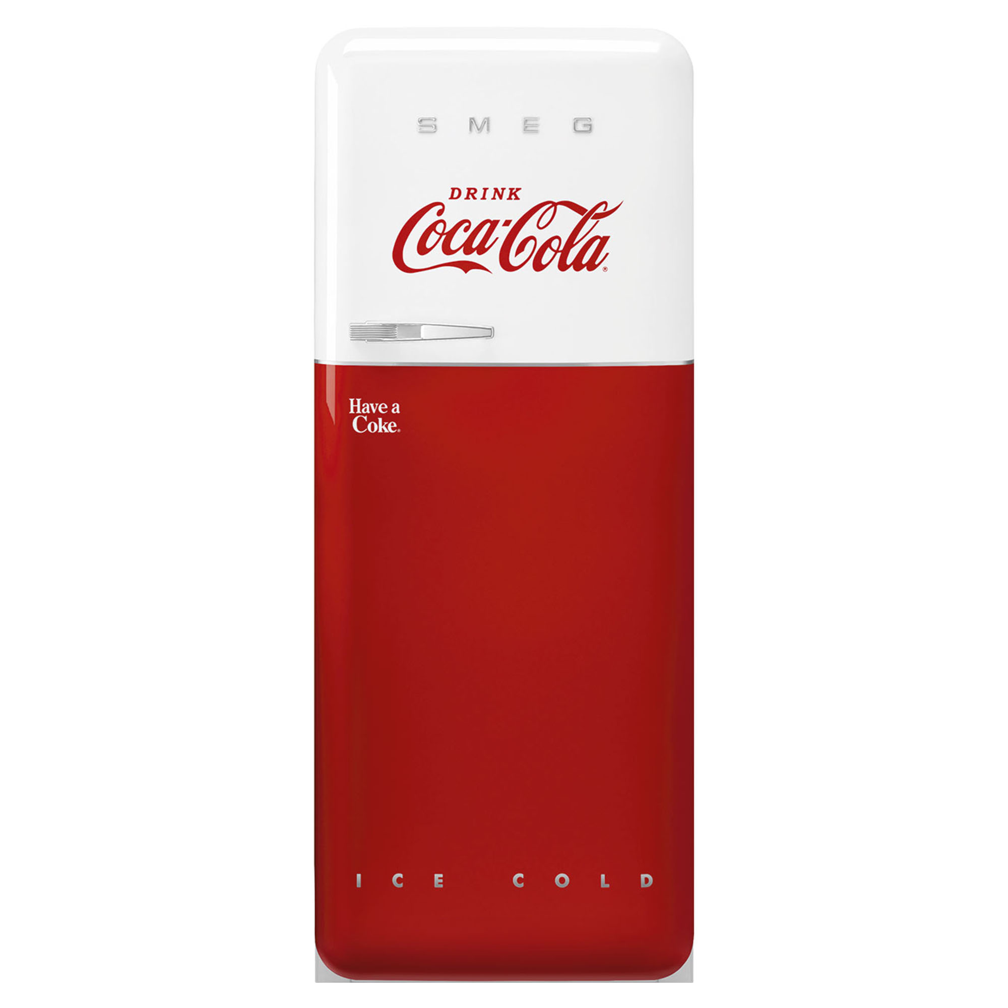 Smeg FAB 28 50's Style Retro Refrigerator Iconic Coca Cola