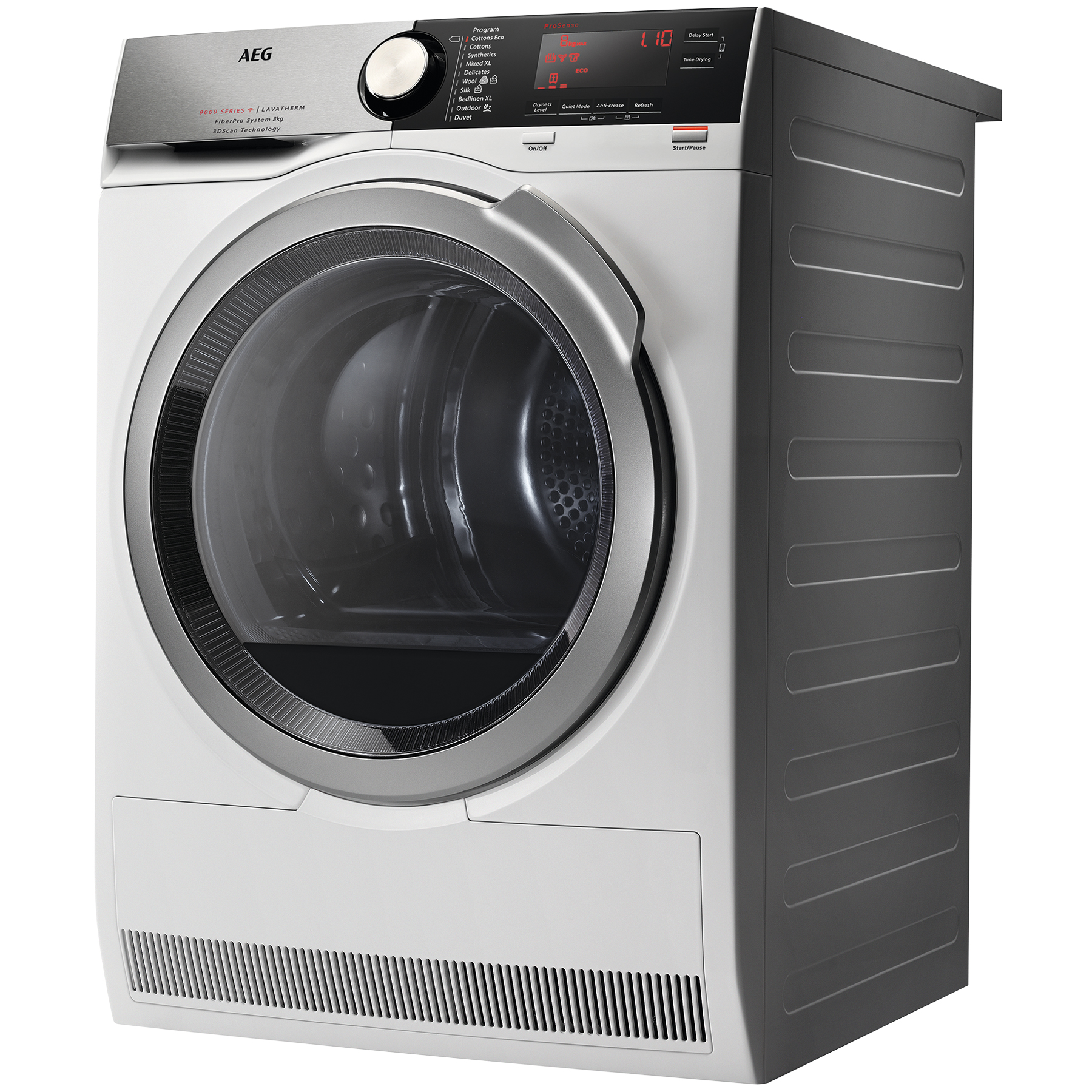 9000 Series 8kg Heat Pump Dryer With 3DScan Technology T8DHC876C