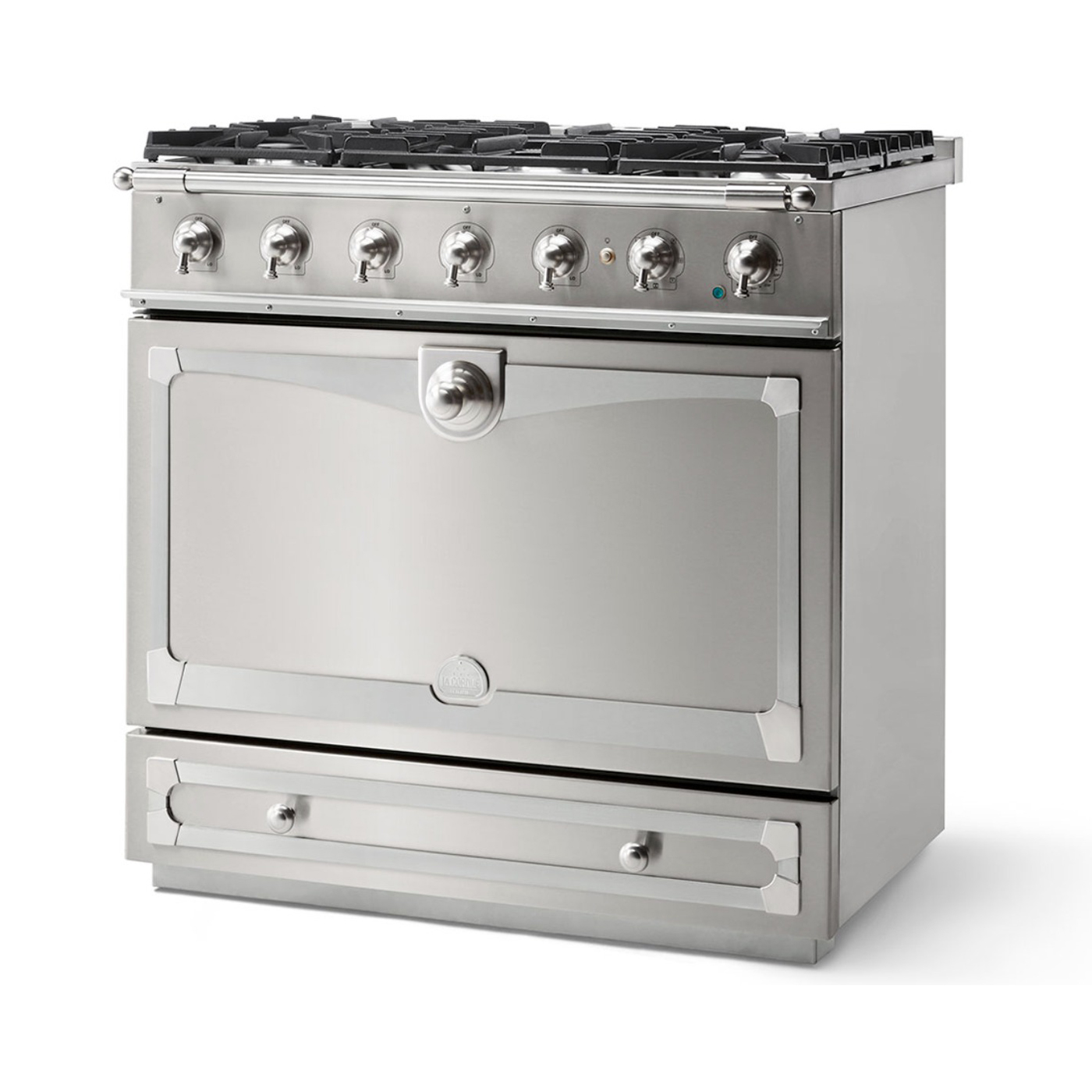 Cornufé Albertine 90Cm Dual Fuel Range Cooker Stainless Steel