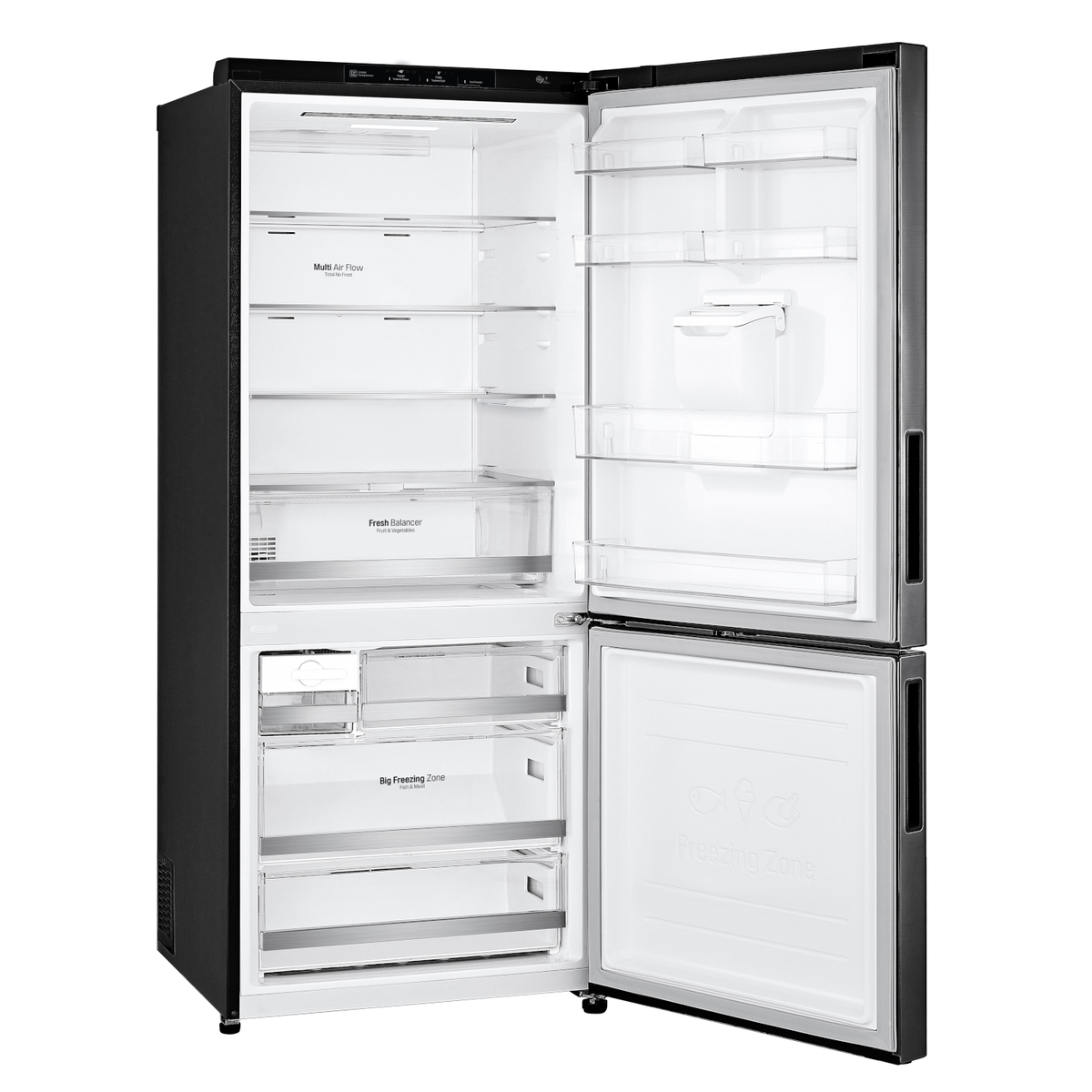420L Bottom Mount Fridge GBW455MBL Signature Appliances
