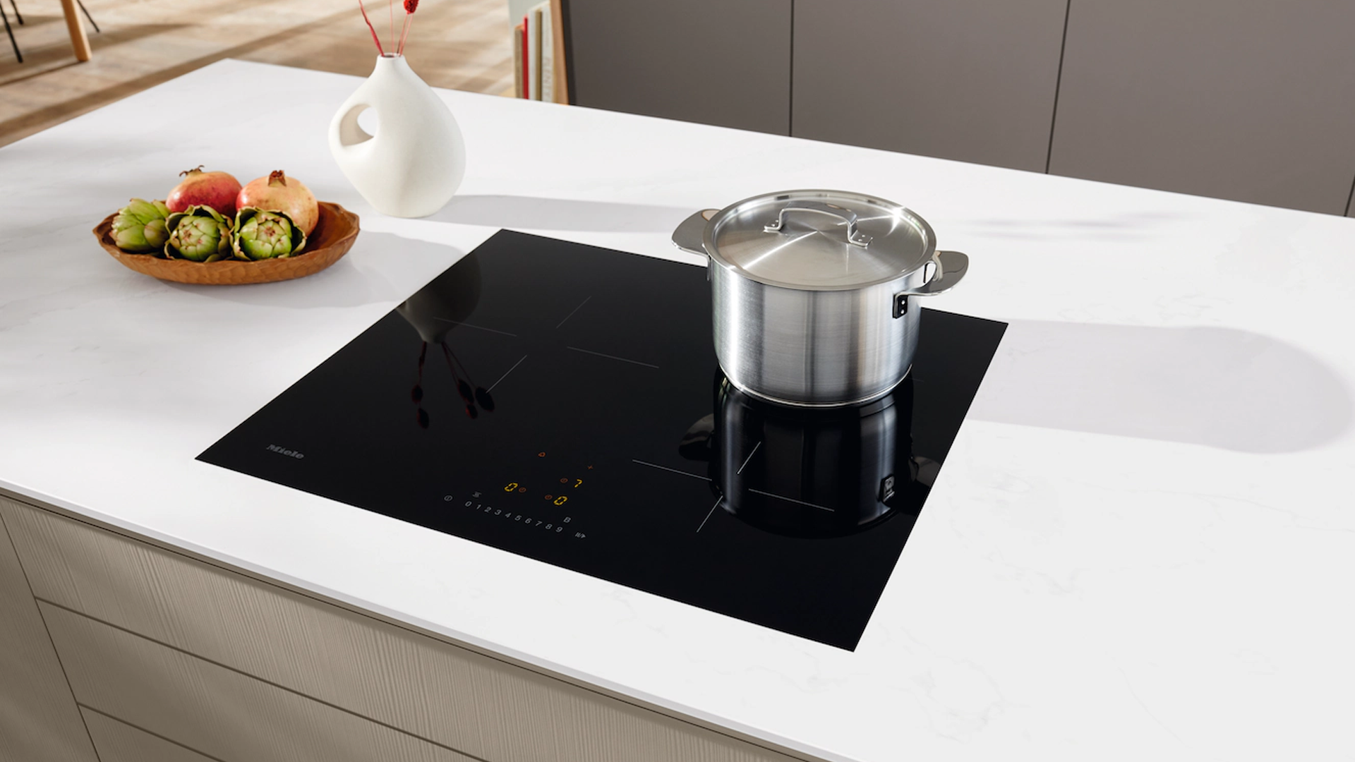 Miele 60cm Induction Cooktop with Zones KM7360FL Signature