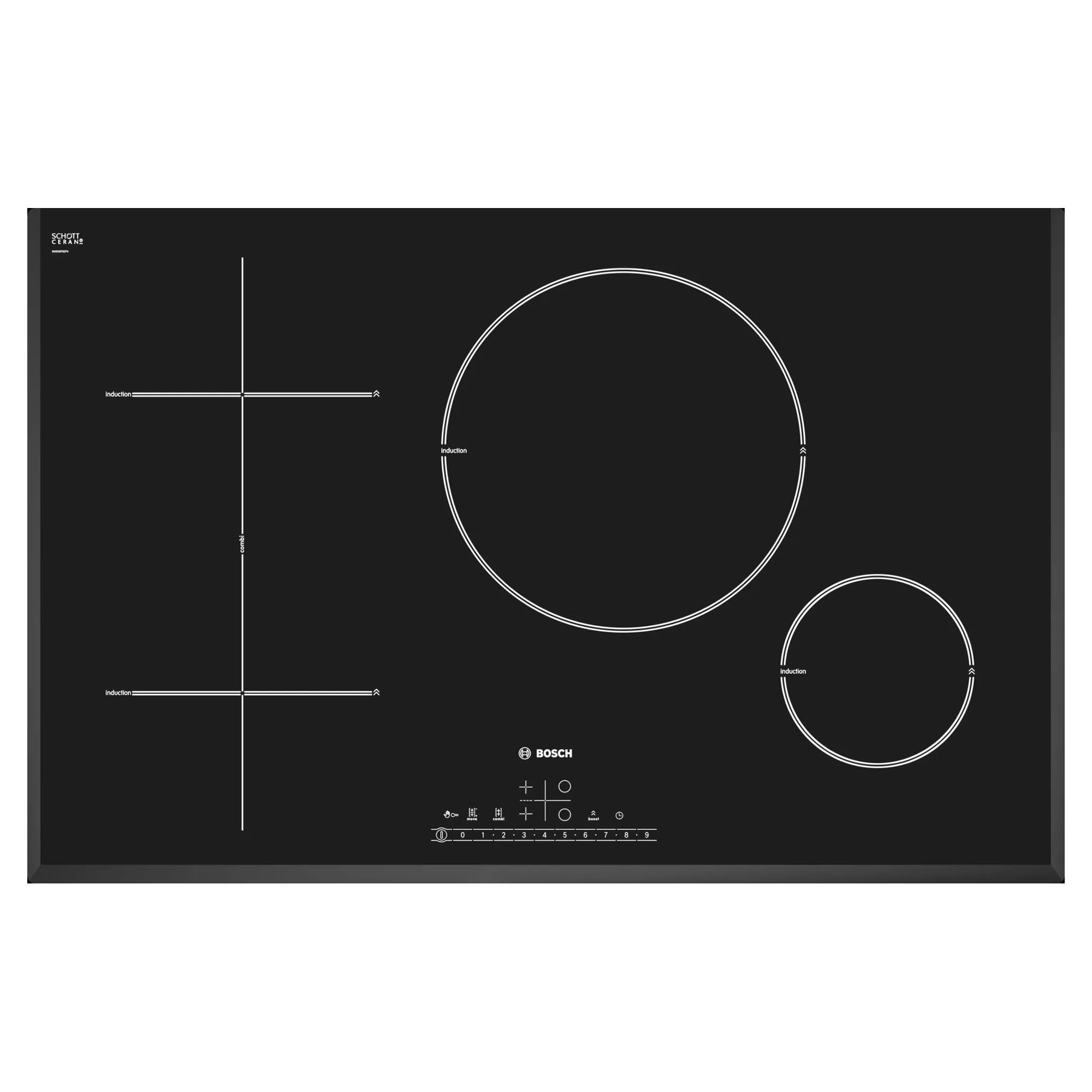 Bosch 80cm Induction Cooktop PIT851F17E Signature Appliances