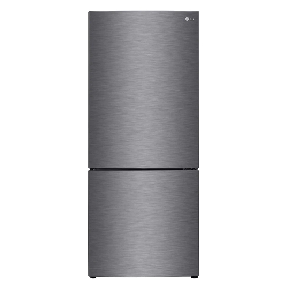 LG 420L Bottom Mount Fridge Dark Graphite GB455UPLE Signature Appliances