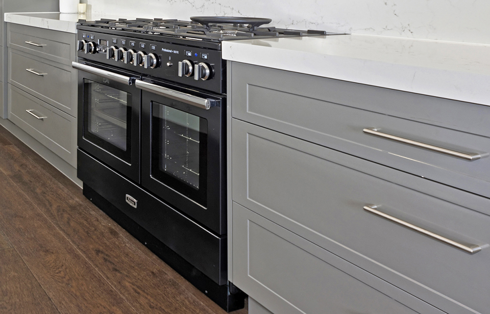 Falcon Professional+ FX 100CM Dual Fuel Range Cooker Black