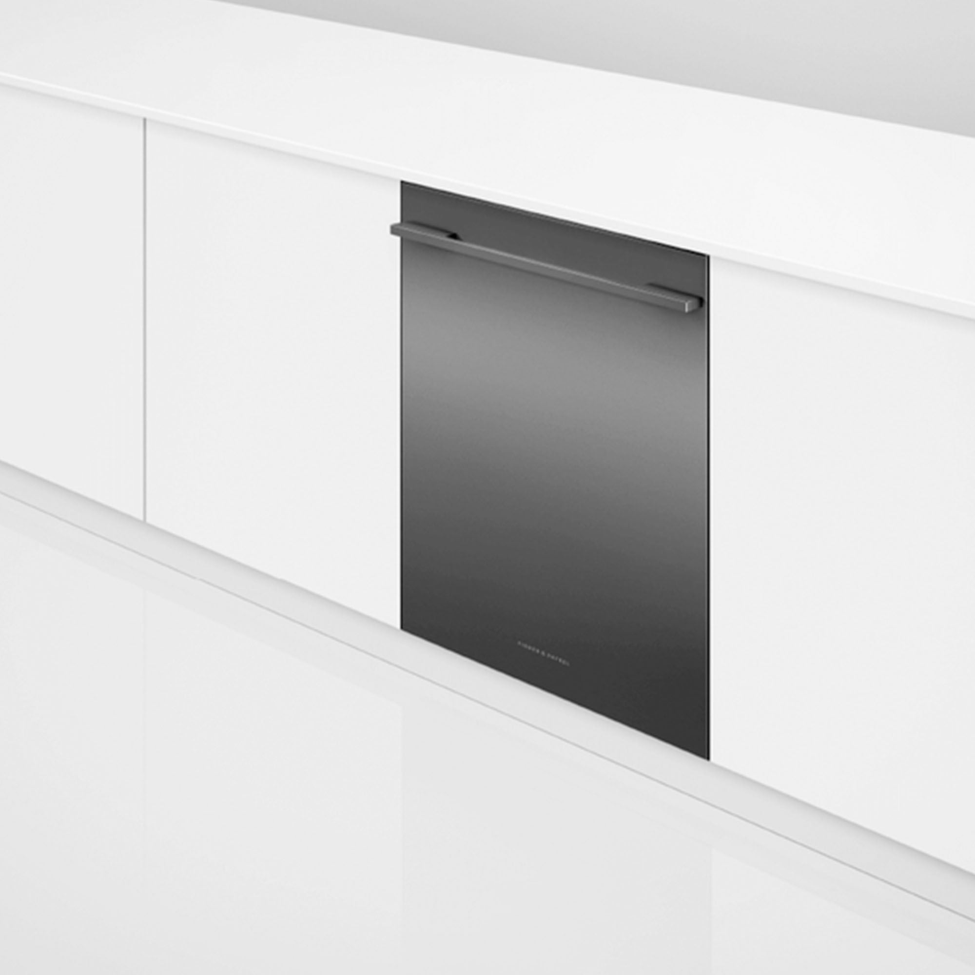 Fisher & Paykel 15PL BUILTUNDER BLK DISHWAS DW60UD6B Signature