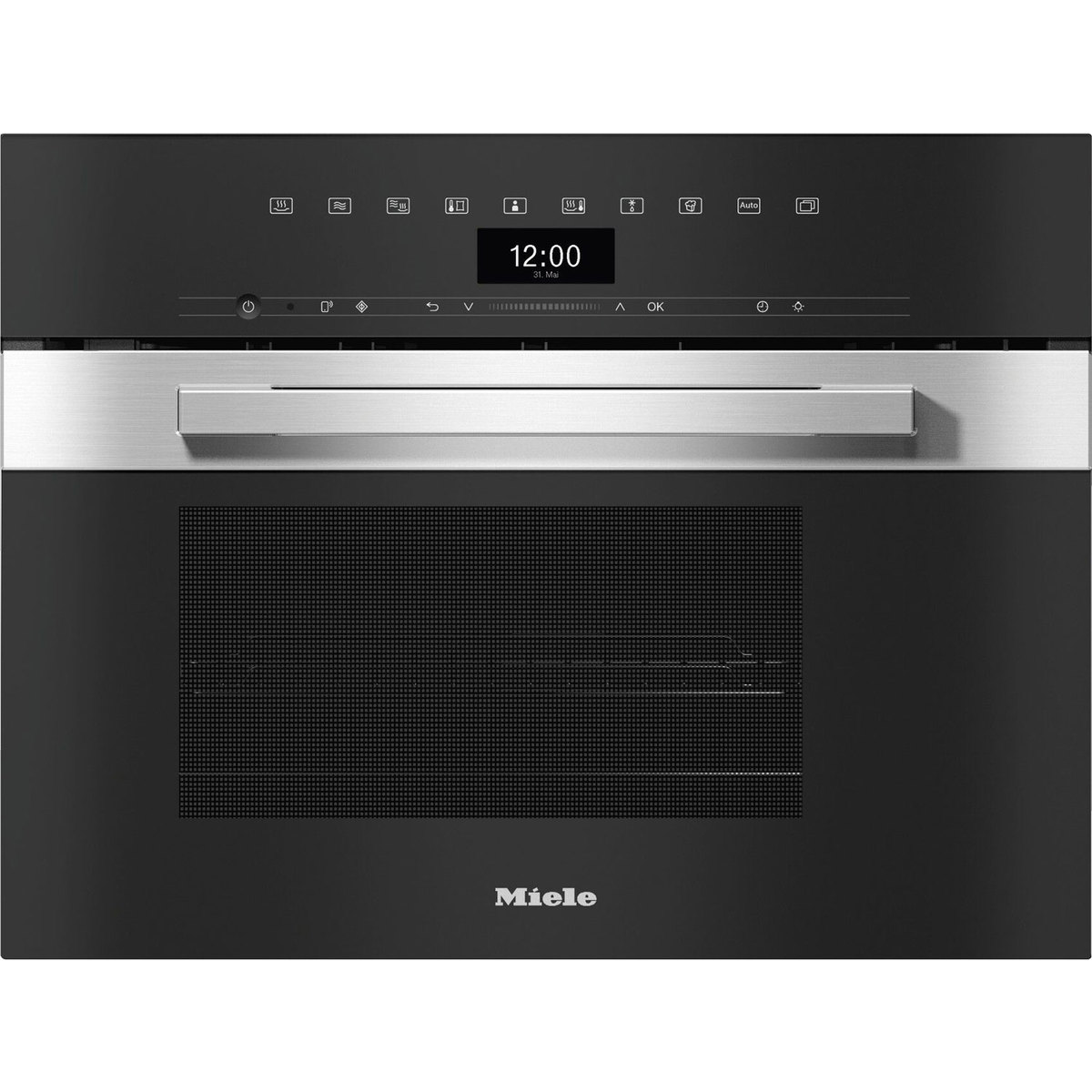Miele PureLine CleanSteel Steam oven With Microwave DGM7440 Signature Appliances