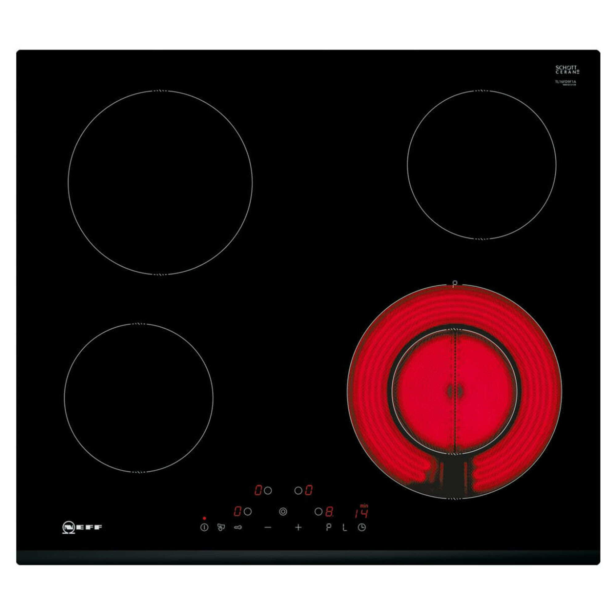 Neff 60cm Electric Cooktop TL16FD9F1A Signature Appliances