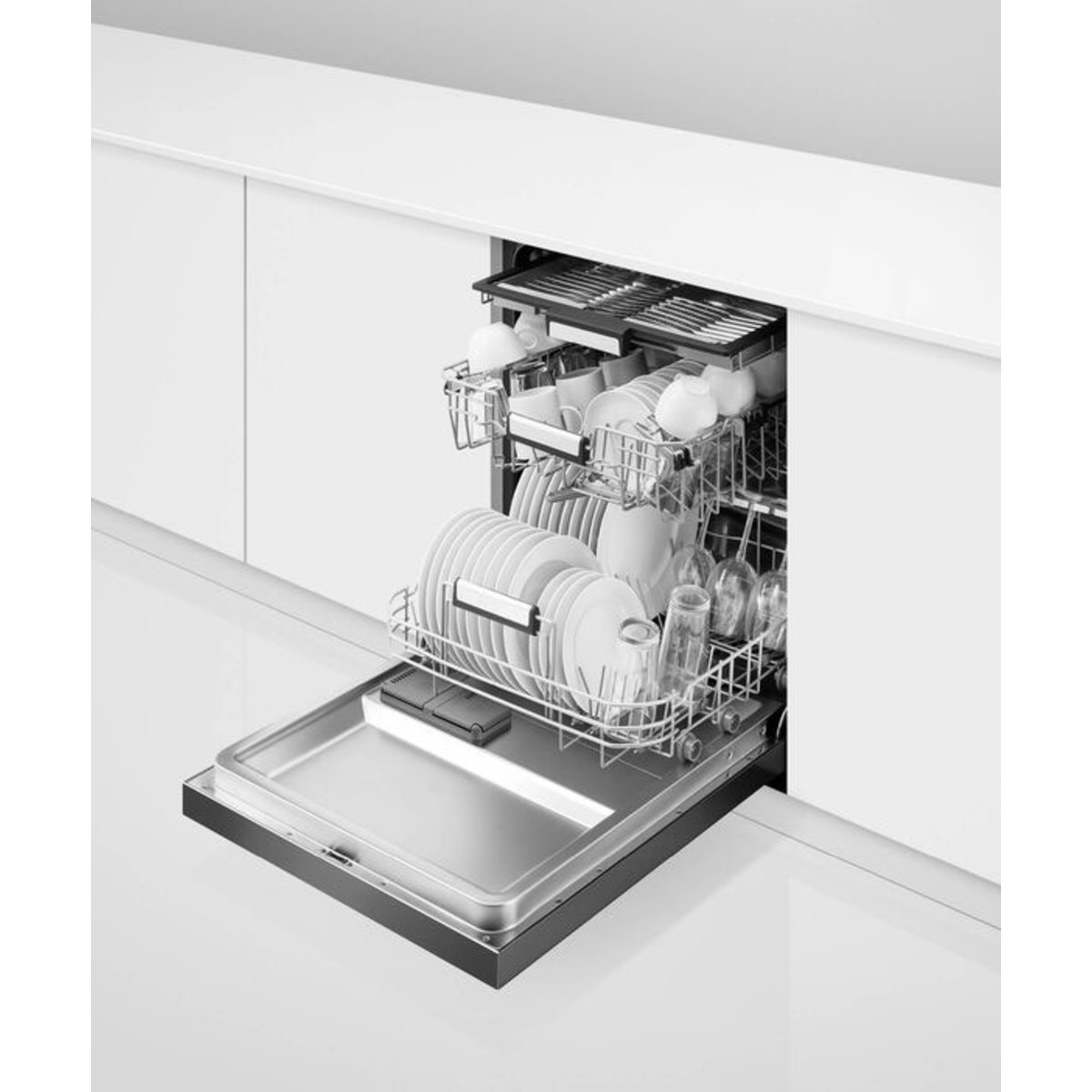 Fisher & Paykel Series 7 Builtunder Dishwasher, Sanitise DW60UC6B