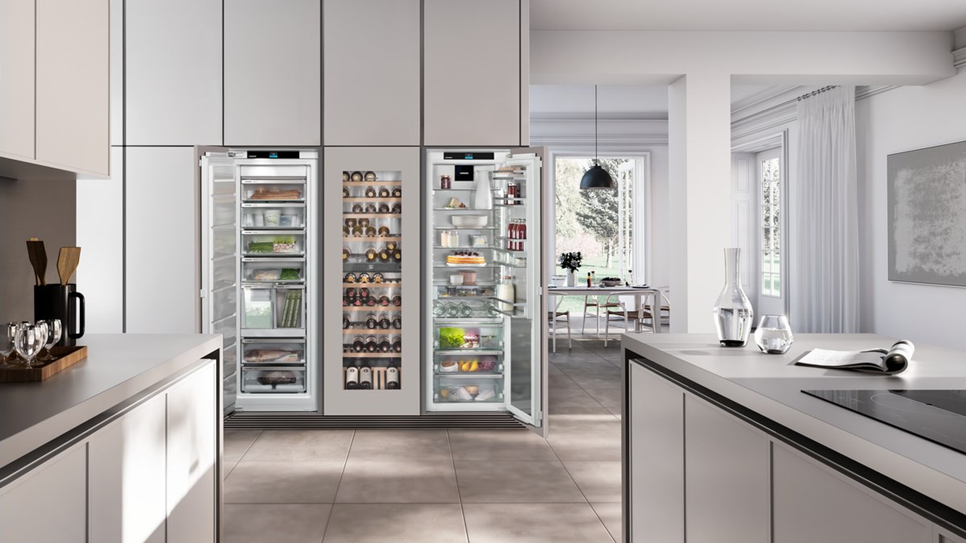 Liebherr 293L Peak BioFresh Integrated Fridge Right Hinged