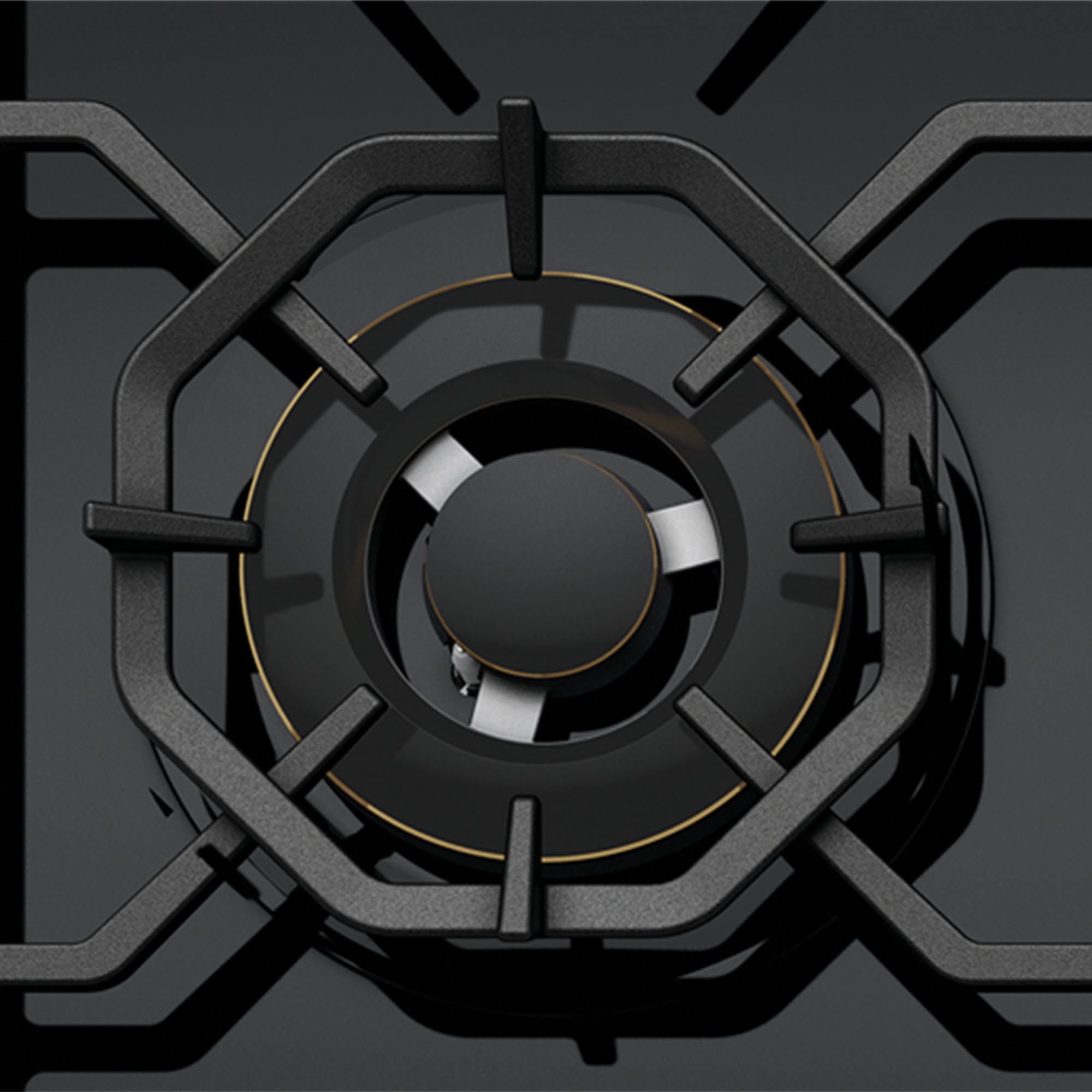 Westinghouse 60cm 3 Burner Black Ceramic Glass Gas Cooktop WHG639BD