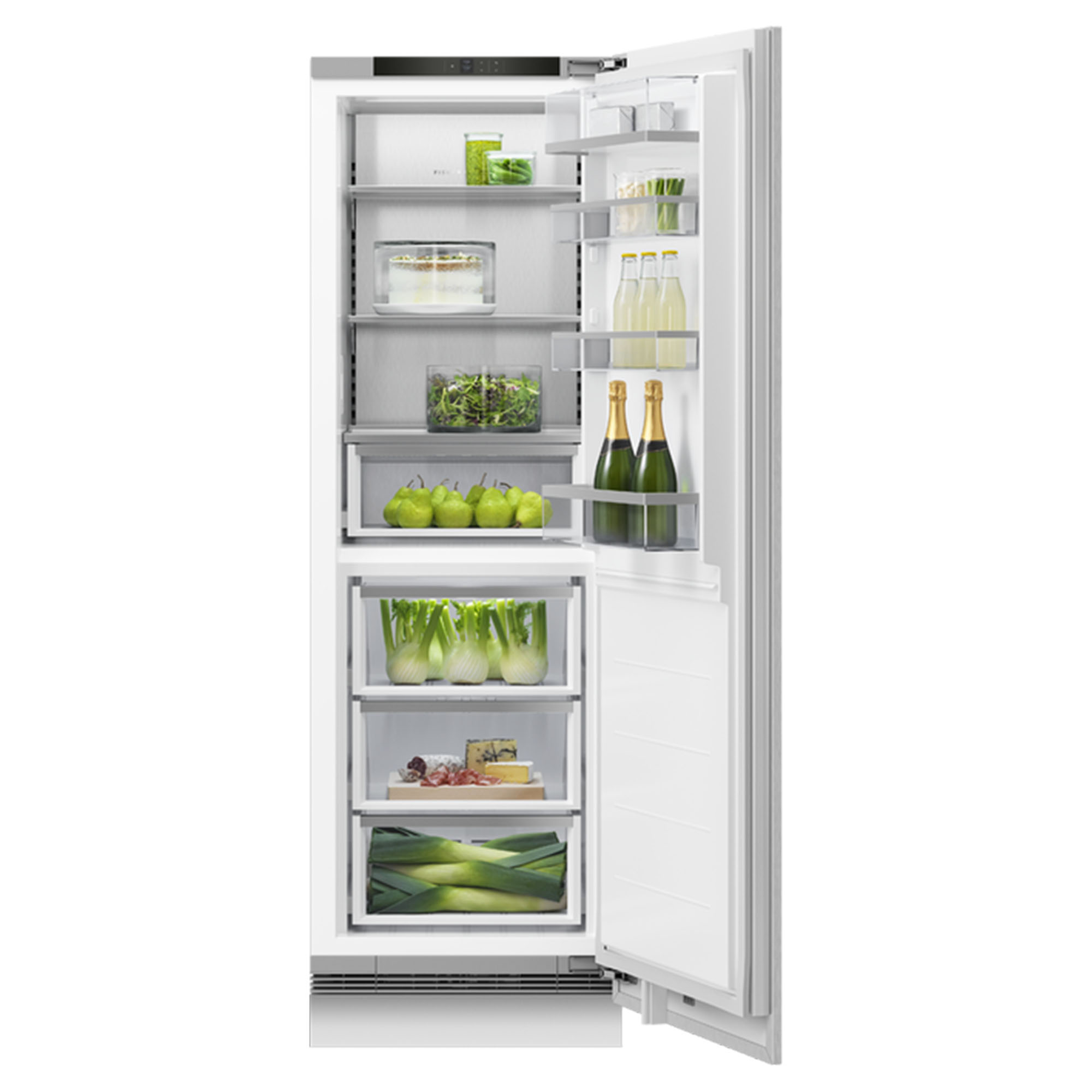 Fisher & Paykel Series 9 Integrated Dual Zone Refrigerator, 60cm