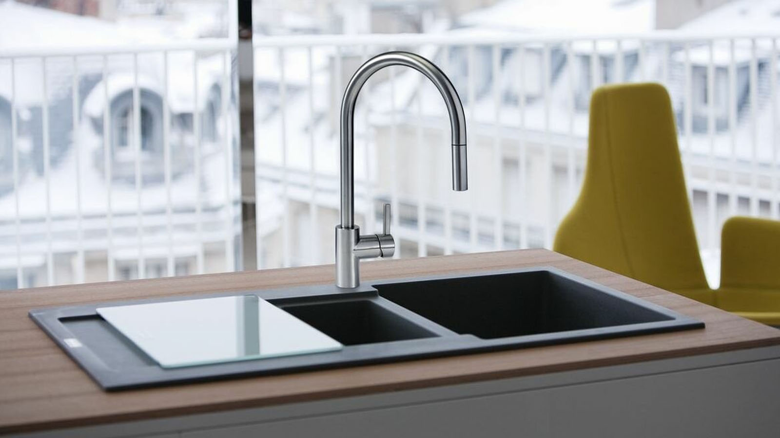 EOS NEO Pull Out Tap Stainless Steel TA9601 - Signature Appliances