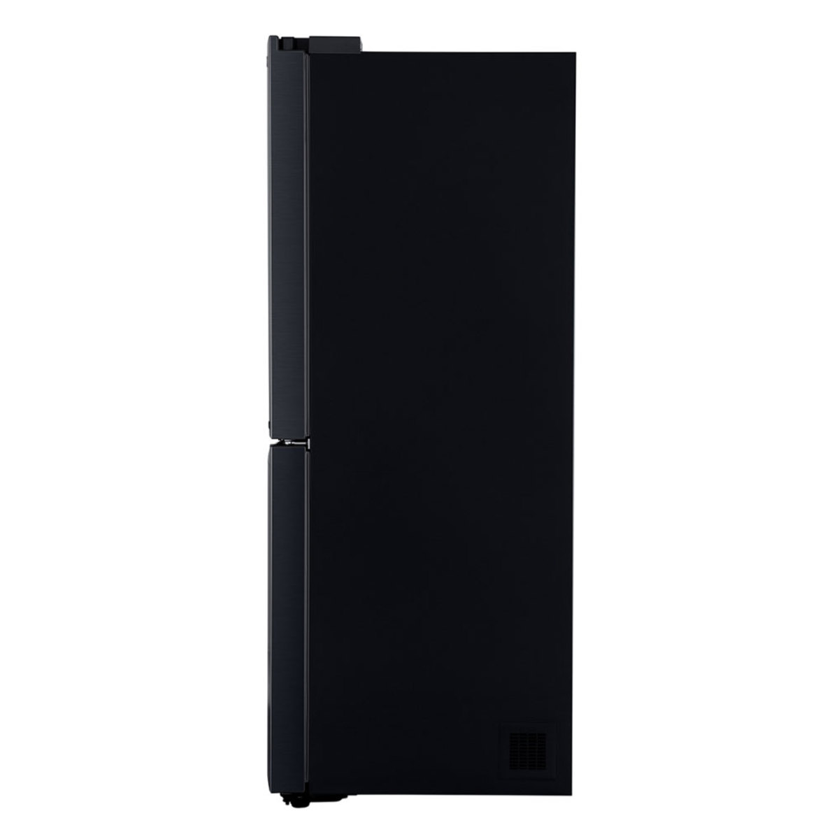 506L Slim Plumbed French Door Fridge Matte Black Finish GFL570MBL