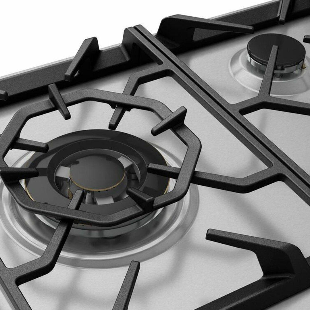 Westinghouse 90cm 5 Burner Gas Cooktop. WHG958SC