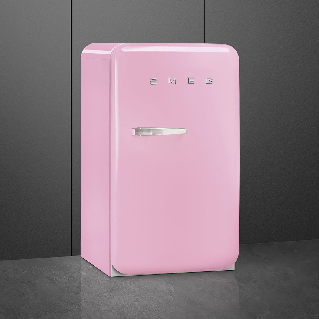 Smeg FAB10 50's Style Retro Refrigerator Right Hand Hinge - Pink FAB10HRPK6