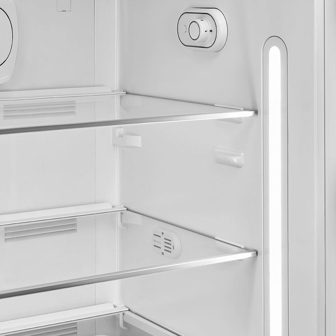 Smeg FAB 28 50’S Style Retro Refrigerator, Right Hand - Perfectly Pale FAB28RDPP5