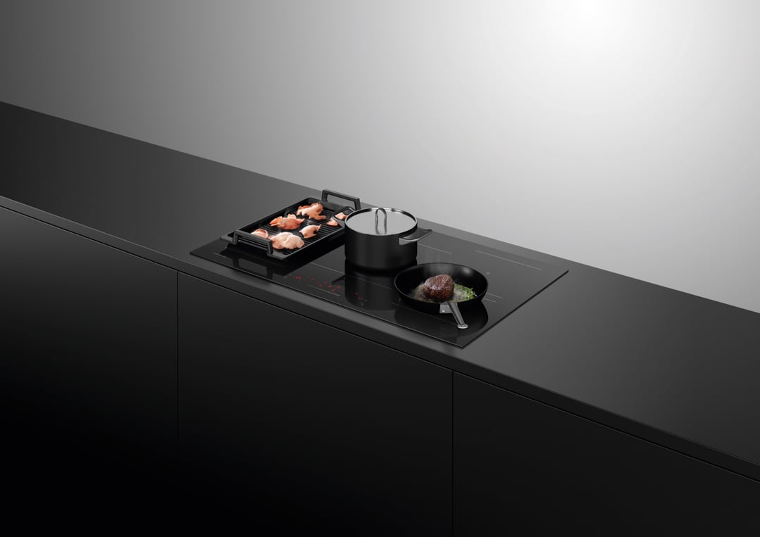 Fisher & Paykel 90cm Series 5, 5 Zone Induction Cooktop SmartZone CI905ZCTPB2