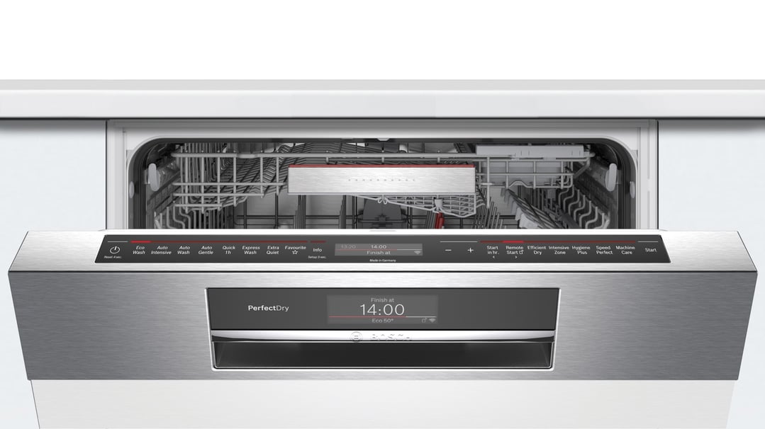 Bosch Serie 8 Semi-Integrated Dishwasher 60cm XXL SBI8EDS01A