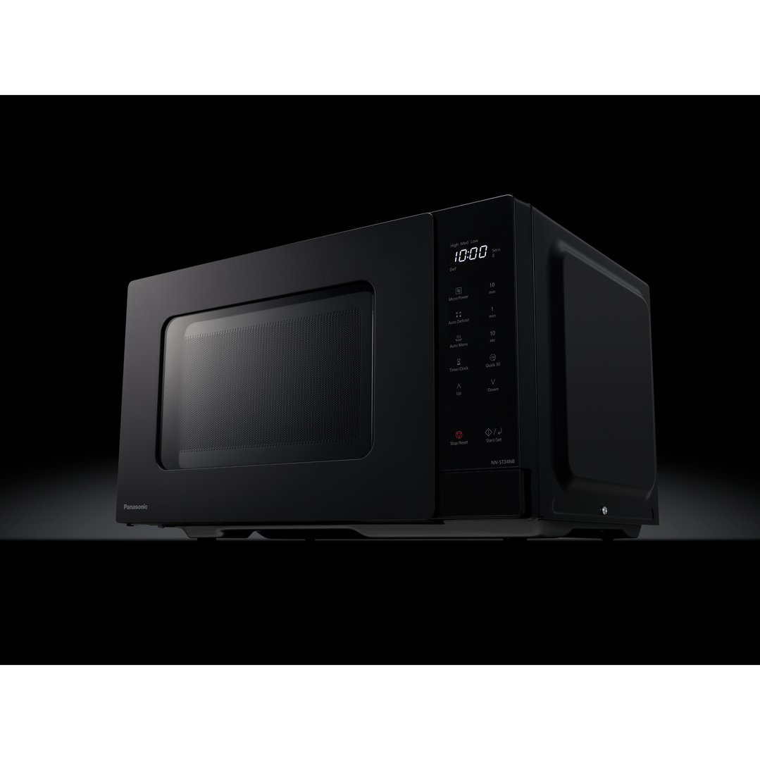 Panasonic 25L Microwave Oven - Black. NN-ST34NBQPQ