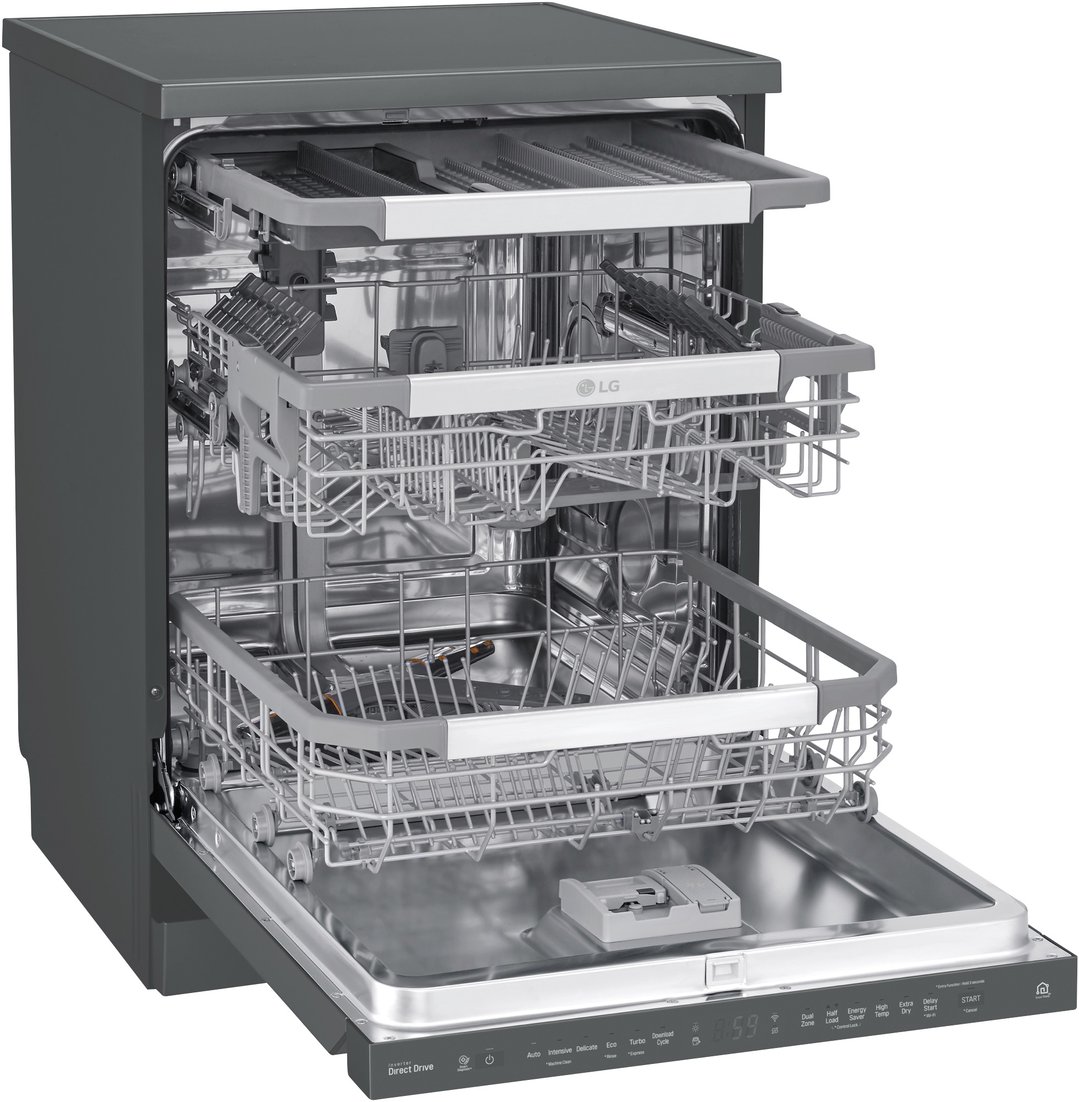 LG XD Series Quad Wash Dishwasher Matte Black XD3A15MB