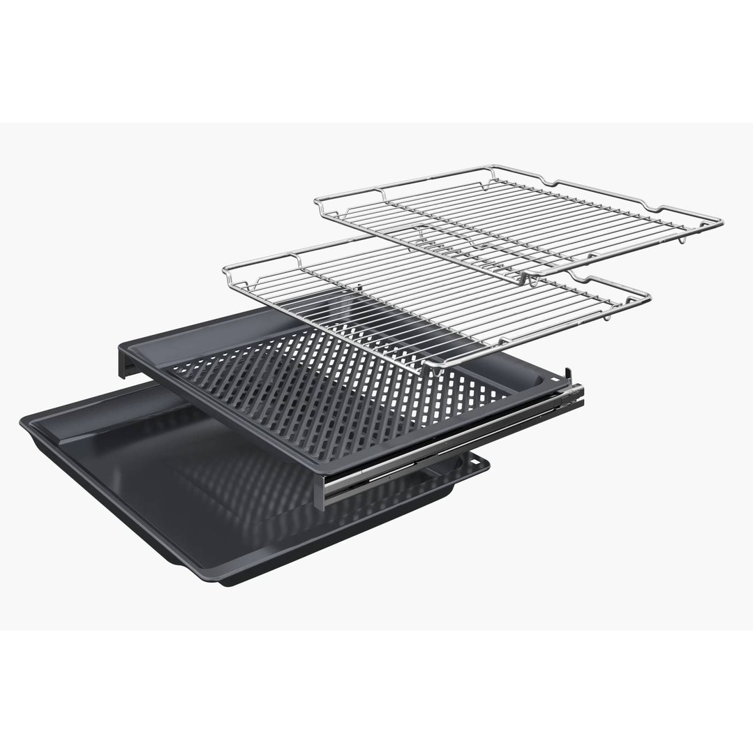 Bosch 60cm Accent Line Multifunction Pyrolytic oven - TFT Touch display Plus HBG976MB1A