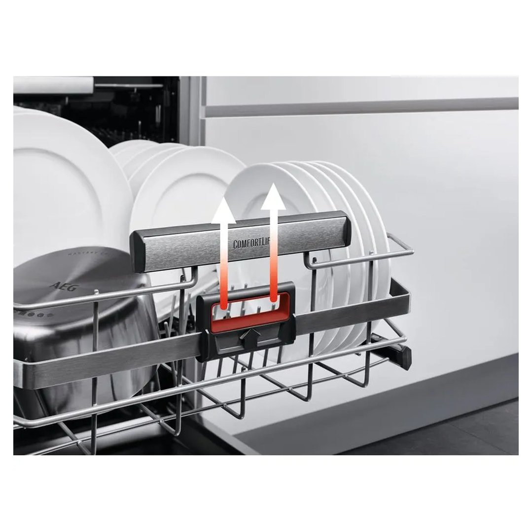 AEG 60cm Built-Under ComfortLift Matte Black Dishwasher FUF9490SMA