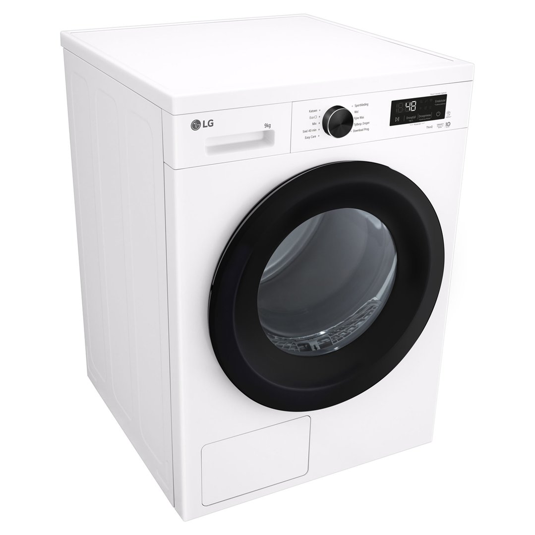 LG 8kg White Heat Pump Dryer DVH1-08WP