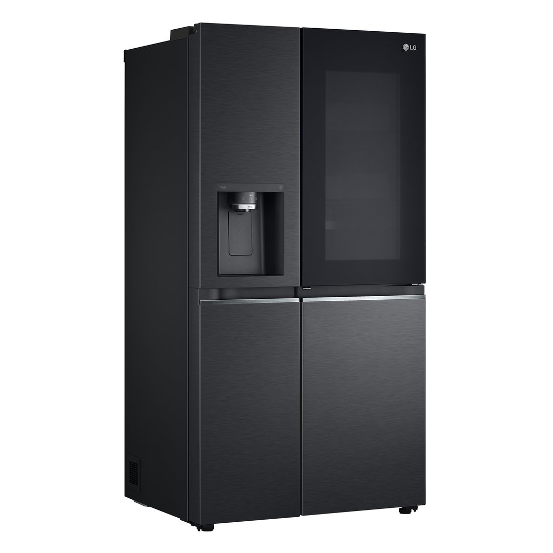 635L Side by Side Fridge with Instaview DoorInDoor GSV635MBLC