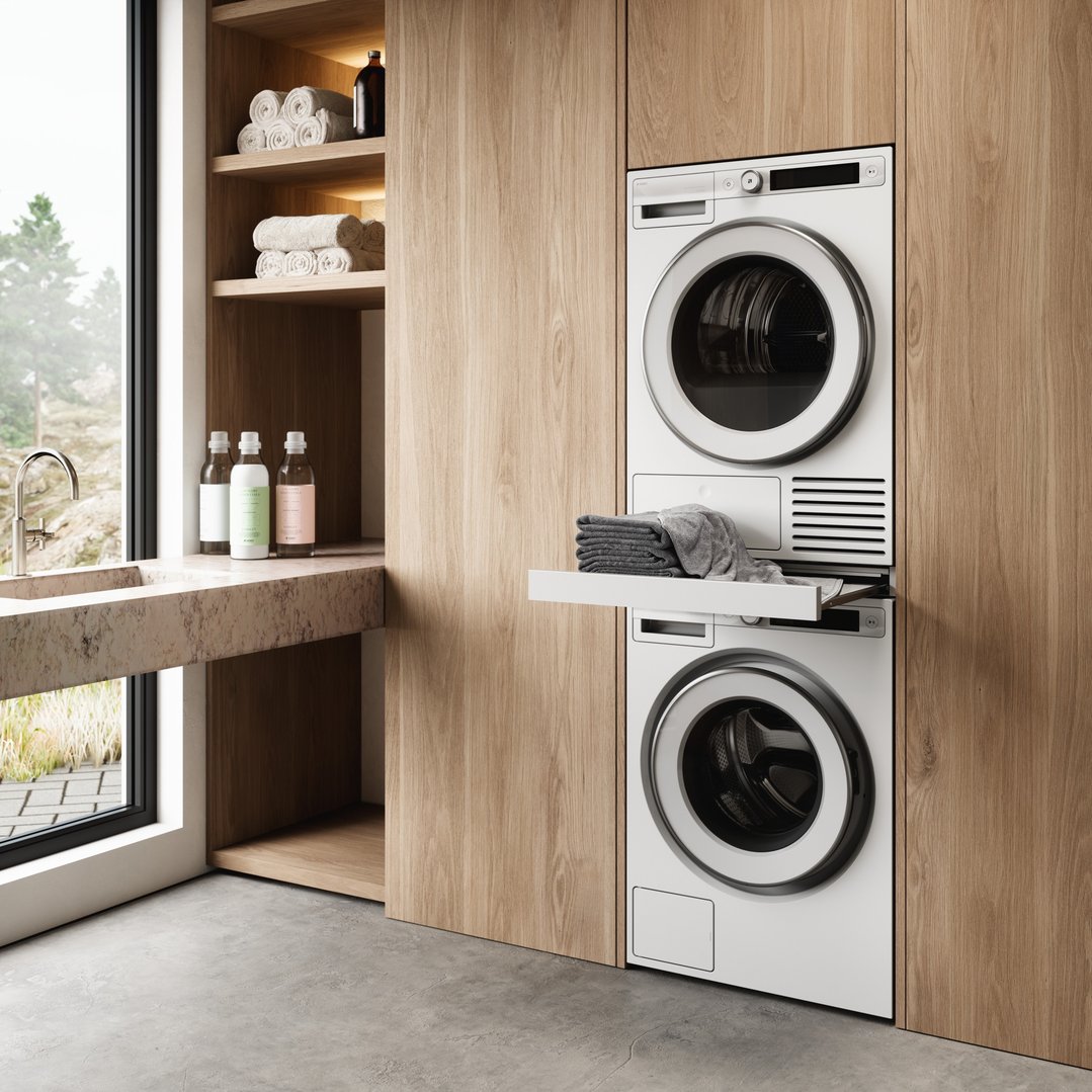 ASKO Pull-out Shelf for Laundry White HS60W