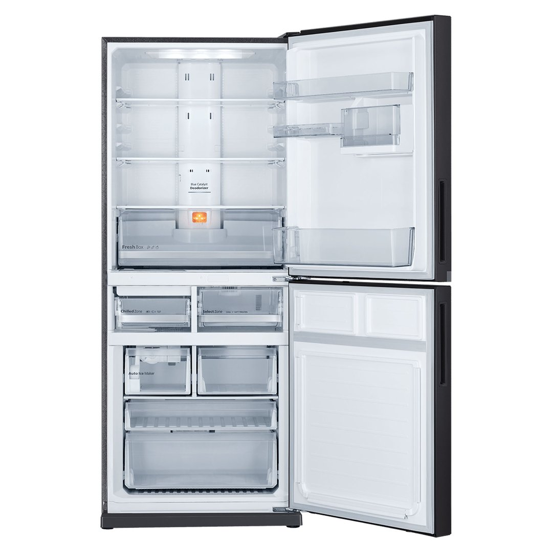 Mitsubishi Electric HS Steel Series 421L Bottom Mount - Sterling Dark Silver MR-HS421EX-SDS-A