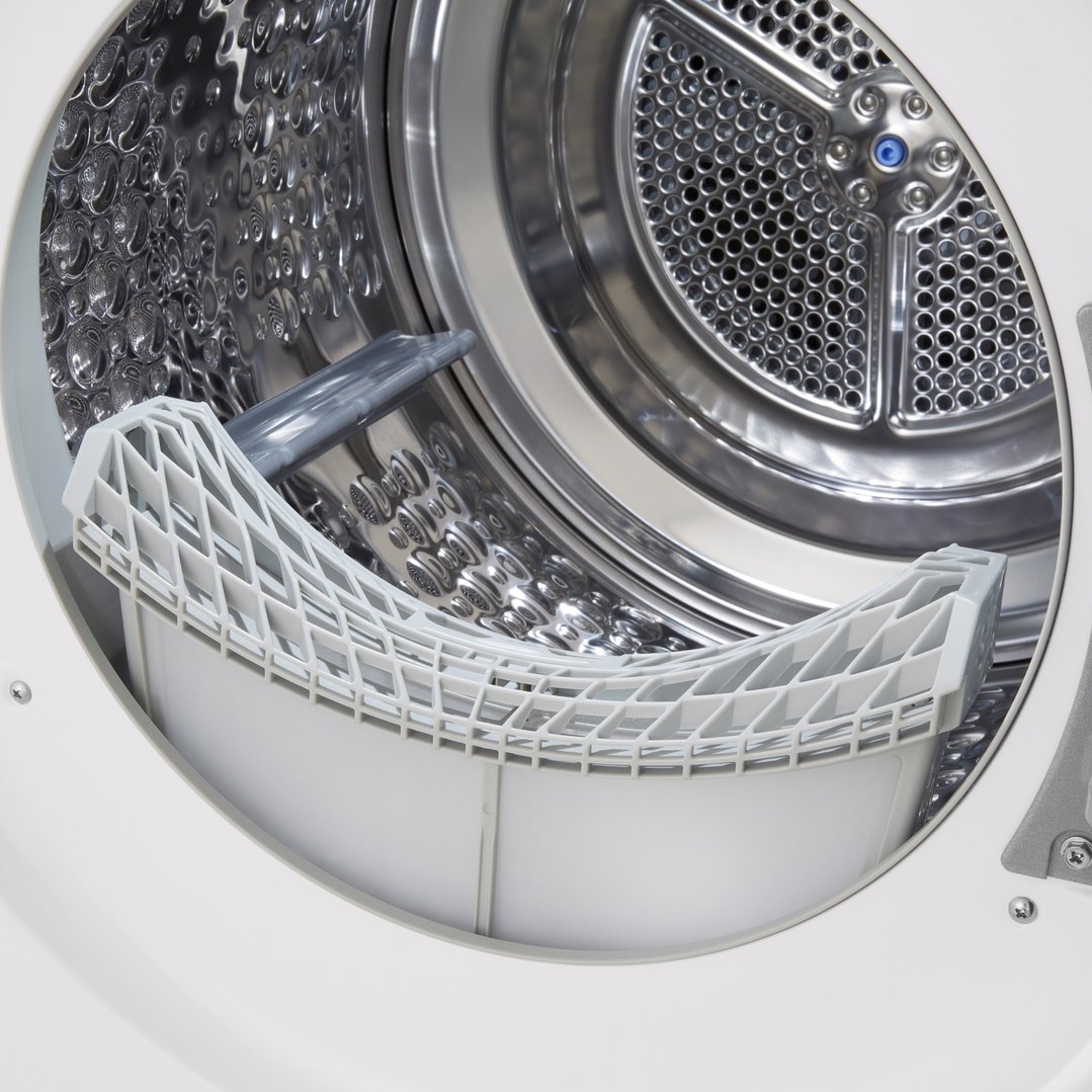 LG 8kg Series 3 AI Heat Pump Dryer - White DXH3-08W