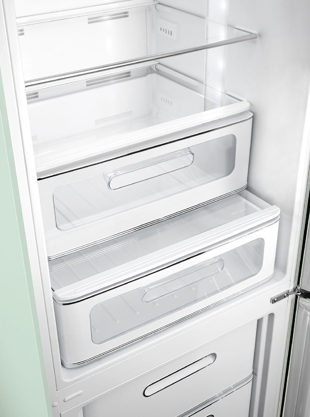 Smeg FAB 32 50’S Style Retro Refrigerator, Right Hand - Pastel Green FAB32RPG5AU