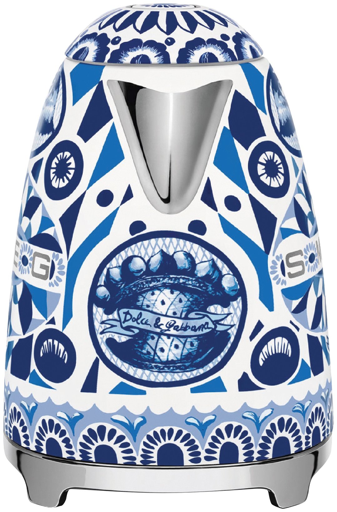 Smeg 50's Style Dolce & Gabbana Kettle - Blue Mediterraneo KLF03DGBAU