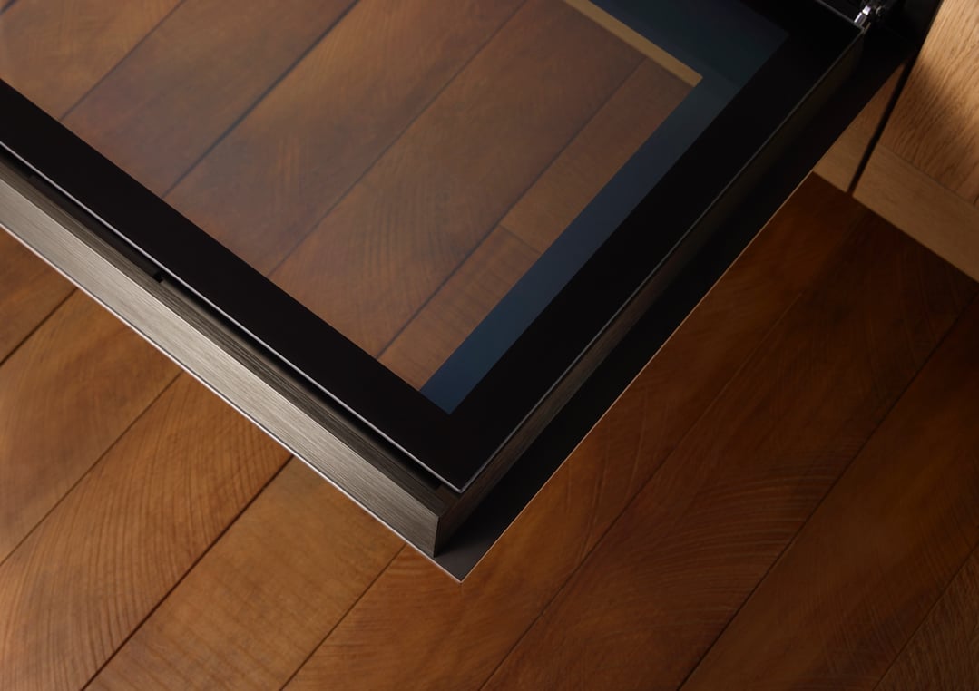 Fisher & Paykel 76cm Series 11, Minimal Pyrolytic Steam Assist Oven, Grey Glass OB76SMPSUG3