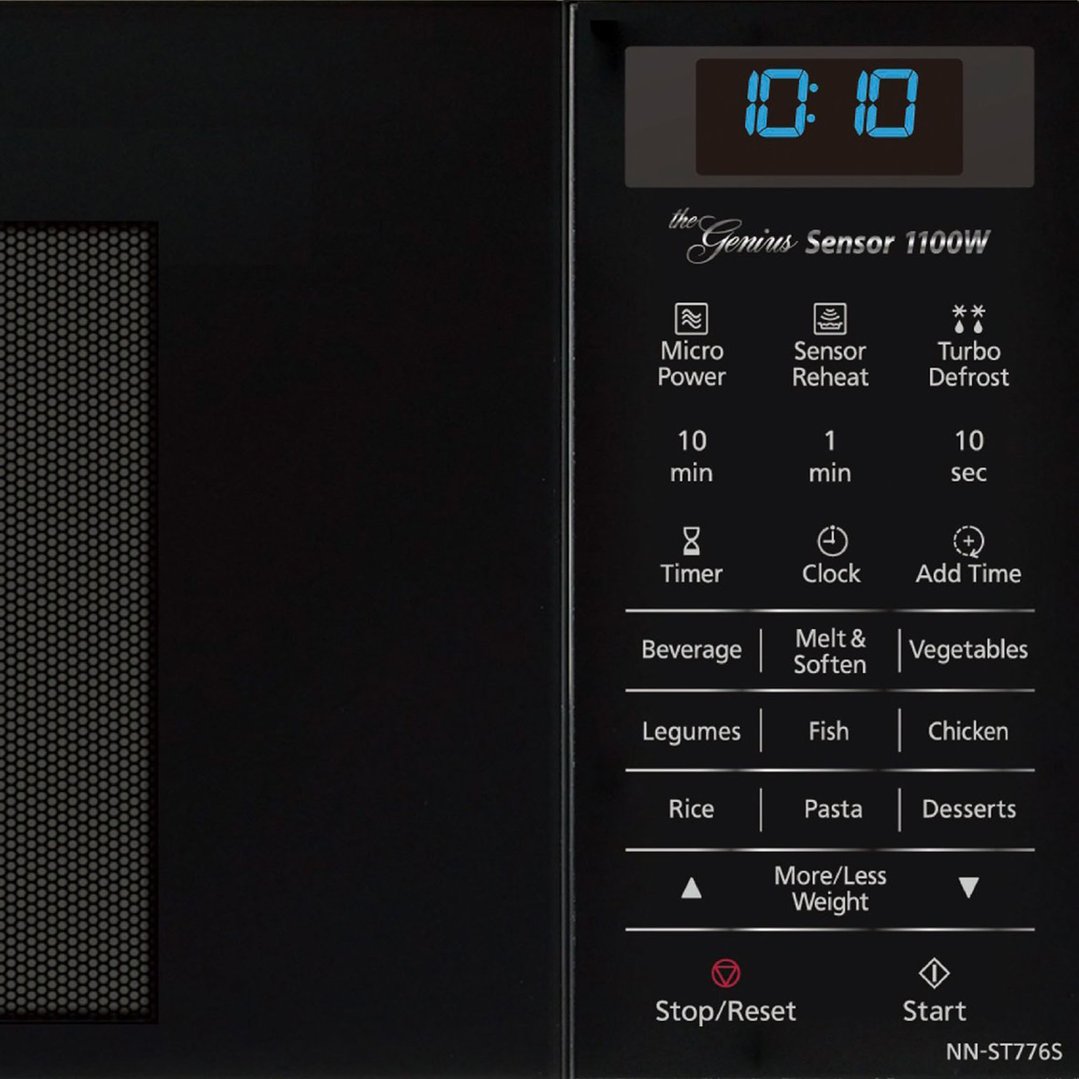 Panasonic 44L Stainless Steel Inverter Sensor Microwave NNST776SQPQ