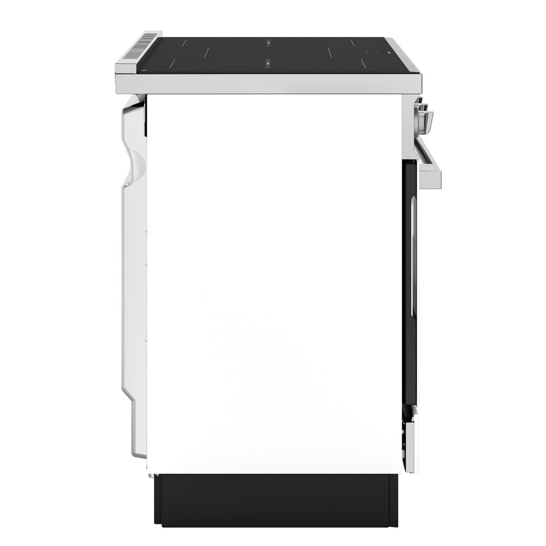Smeg 90cm Portofino Induction Pyrolytic Freestanding Oven - White CPF90I1PWH2