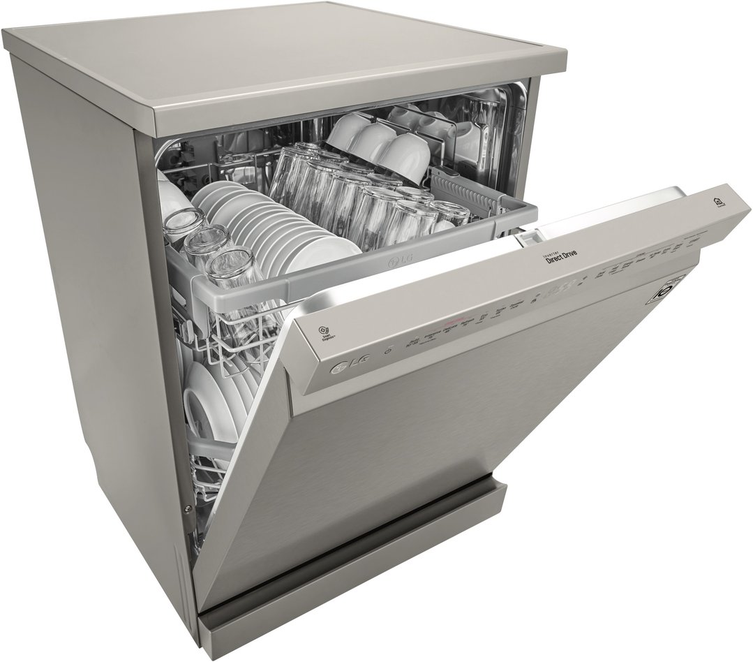 LG XD Series Quadwash Dishwasher Platinum Steel XD4B24PS