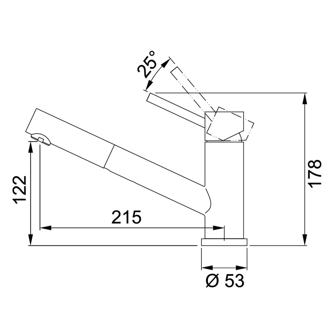 Taros Pull Out Tap TA9511 Signature Appliances