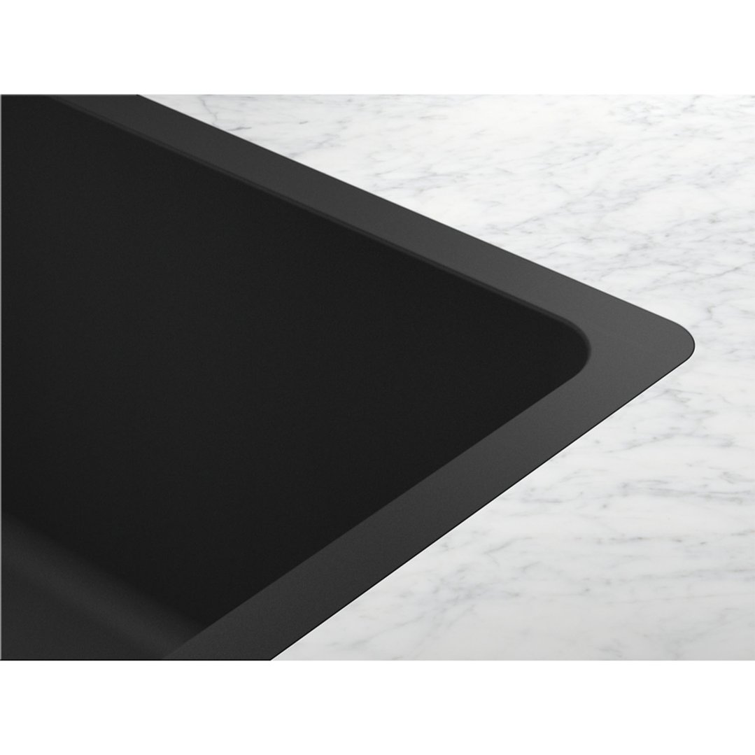Franke Maris Single Bowl Undermount Sink Onyx MRG110-52ON-B