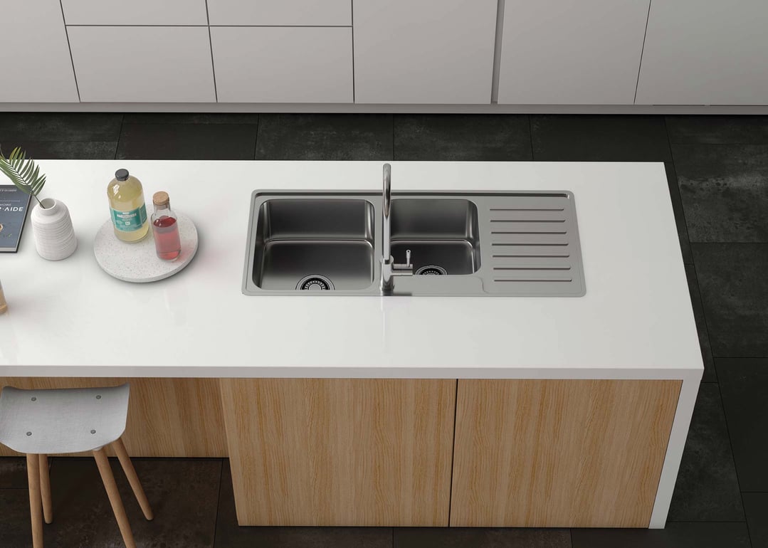 Franke Bell Double Bowl Sink BCX621RHD