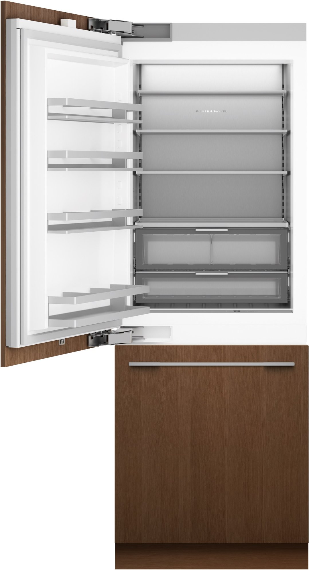Fisher & Paykel Integrated 76cm Series 11 Fridge Freezer Left Hinged RS7621WLUE1