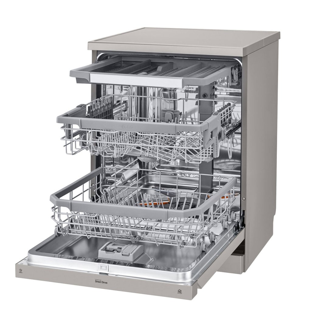 LG Quadwash® Dishwasher Platinum Steel XD4B15PS