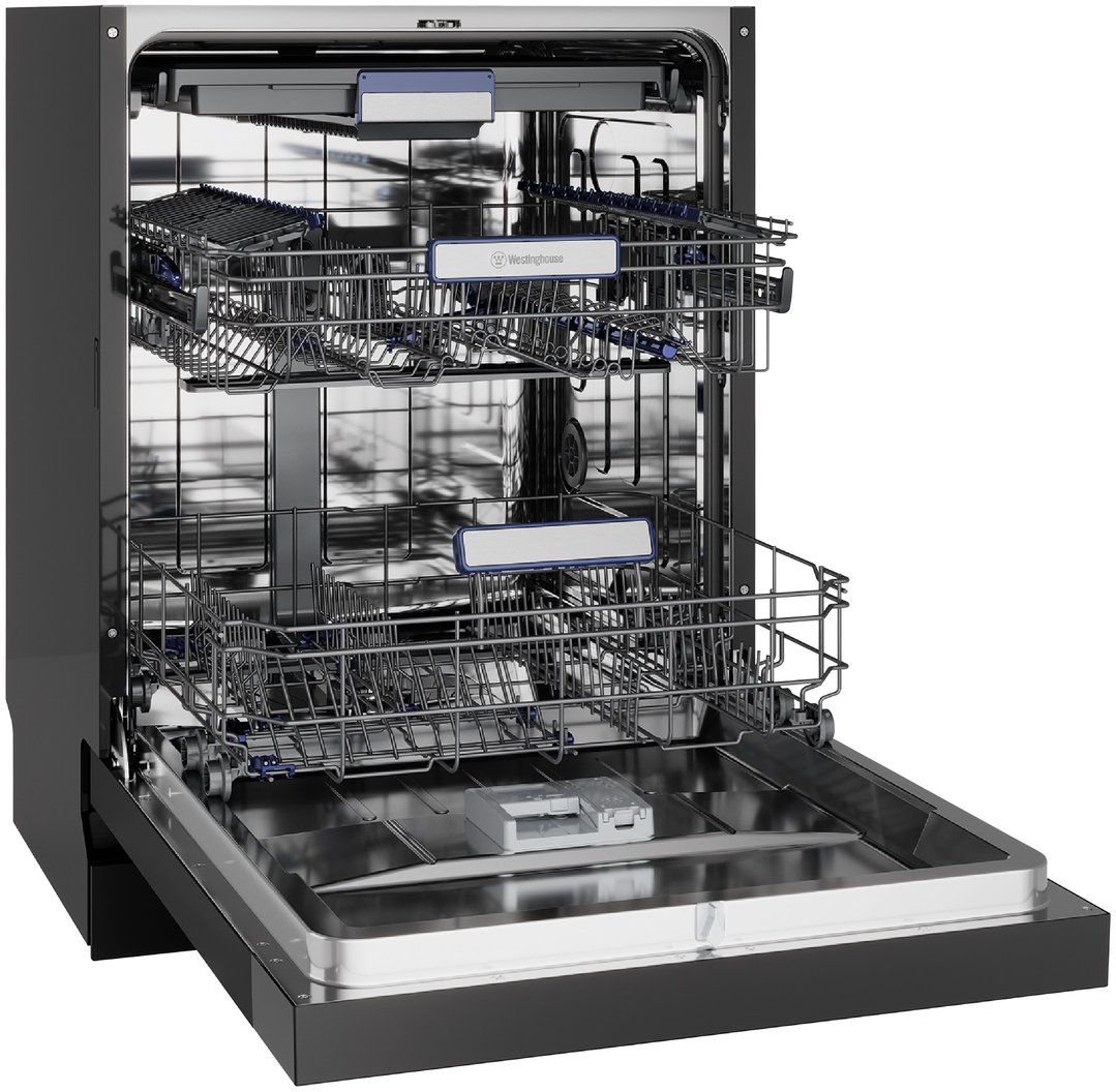 Westinghouse 60cm Dark Stainless Steel Underbench Dishwasher WSU6608KXC