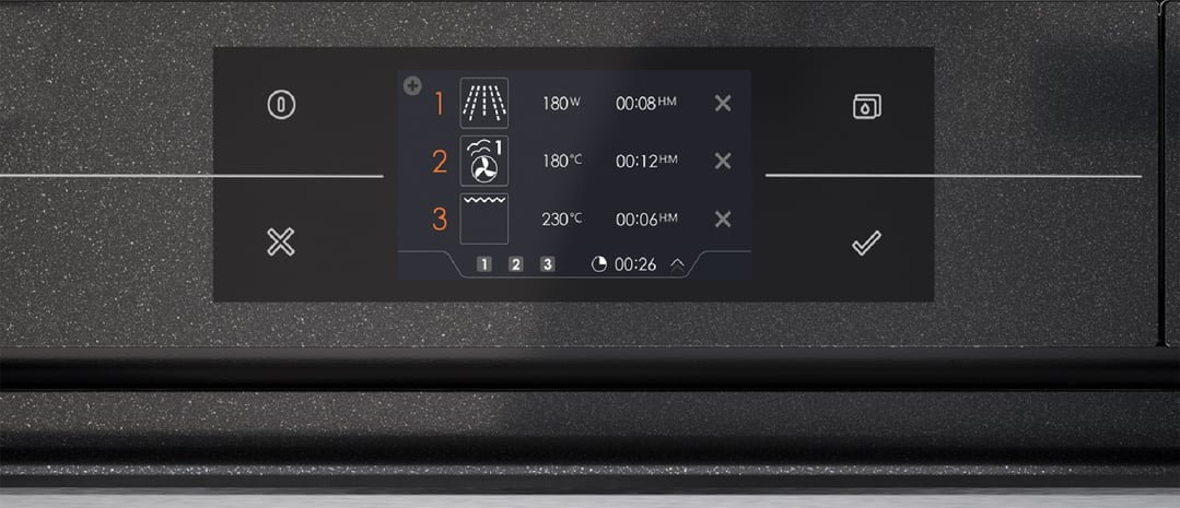 Asko 60cm Elements Built-In Compact Combi-Microwave-Steam Oven OCSM8478G