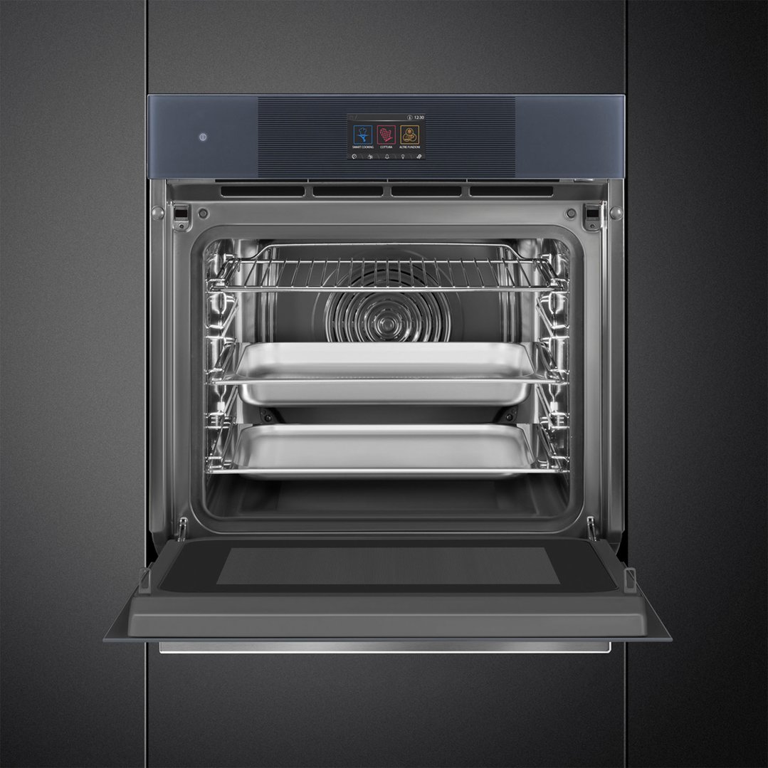 Smeg Linea 60cm Omnichef Oven - Neptune Grey SO6104APG