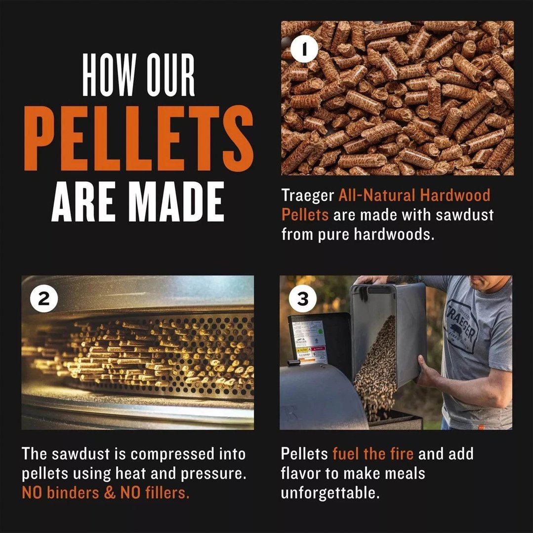 TRAEGER Hickory Pellets 9kg Bag PEL342