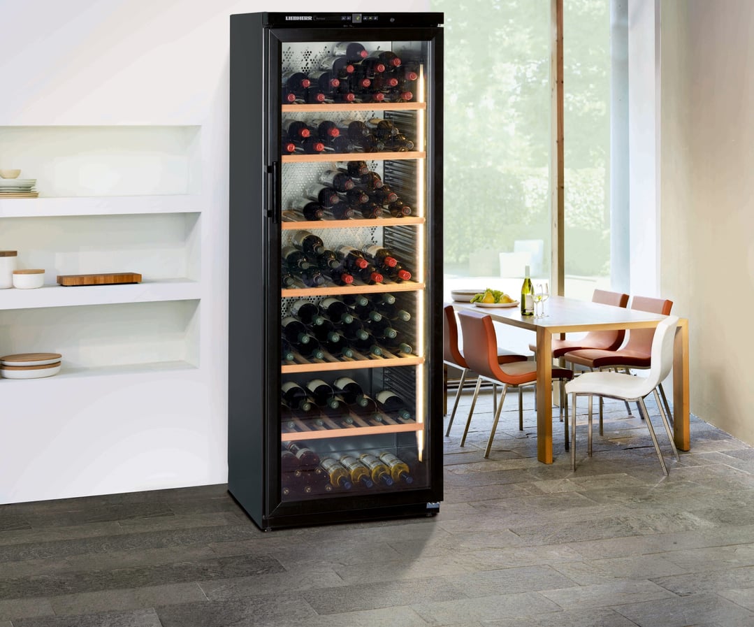 Liebherr 195 Bottle Wine Cabinet - Left Hinged WKB4612LHH