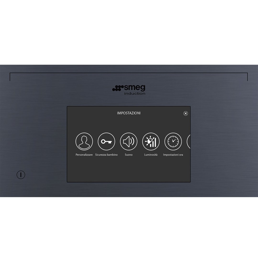 Smeg Linea 93cm Area Induction Cooktop - Neptune Grey SIA1963DG